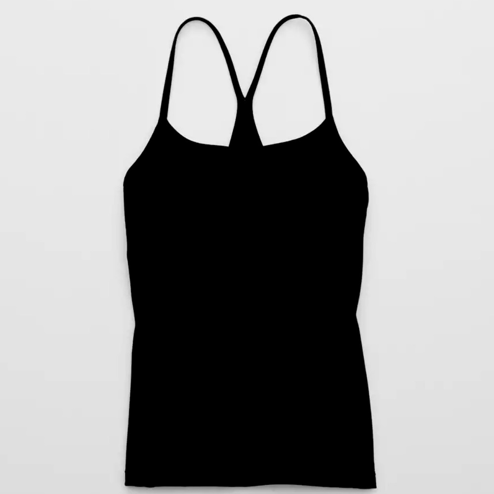 Black Lululemon athletic tank